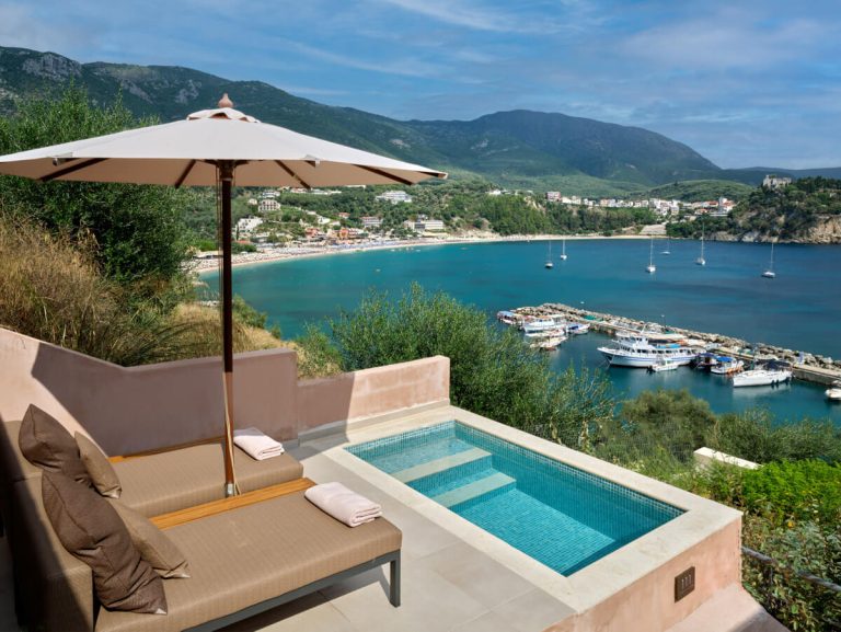 Isavoria-Parga- Luxury accommodation- water sense view deck